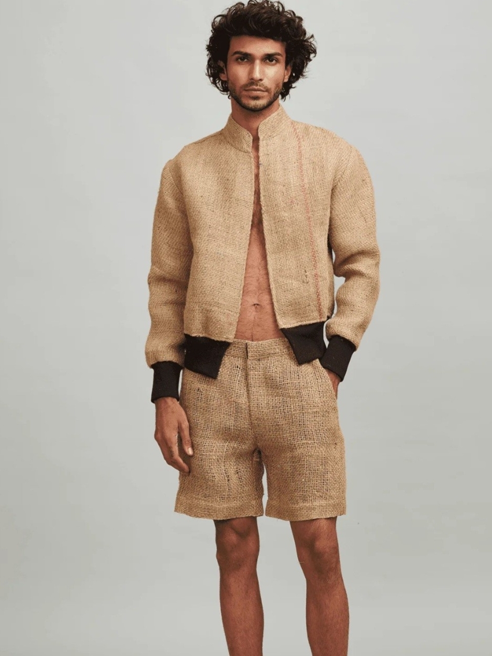 - & . Jute short and bomber jacket - Picture 10 of 10
